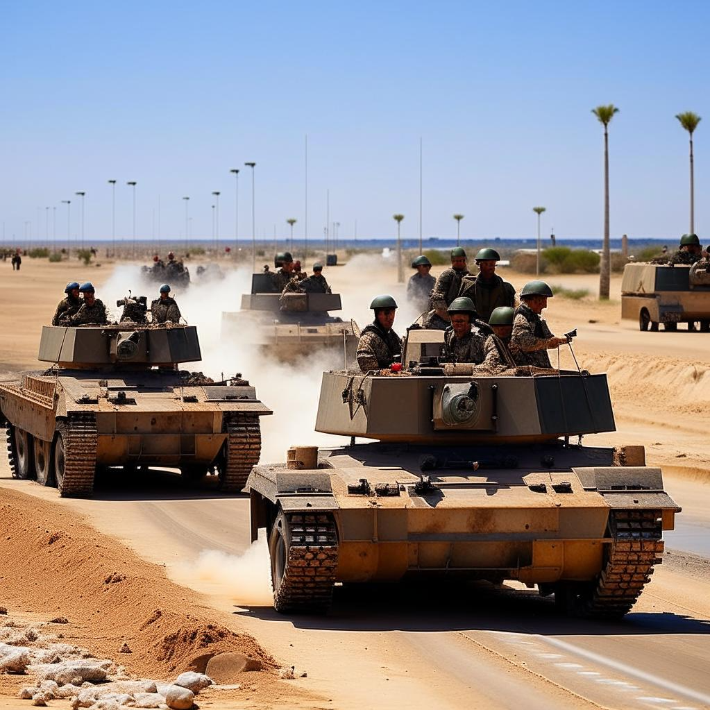 Ливийская армия проводит операцию на границе с Чадом